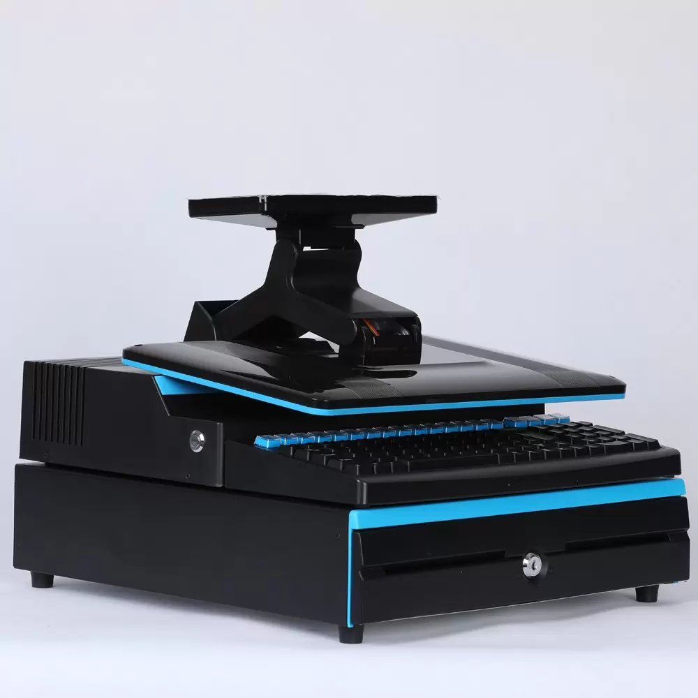 All in one POS system for Supermarkets - GS-376 POS system-Complete Set - Image 3